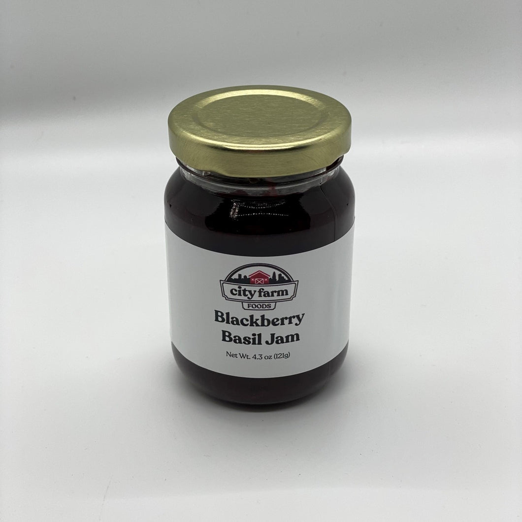 Blackberry Basil Jam